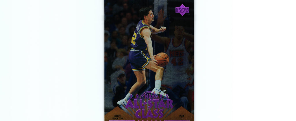 John Stockton 1995 Upper Deck AS23, Utah Jazz