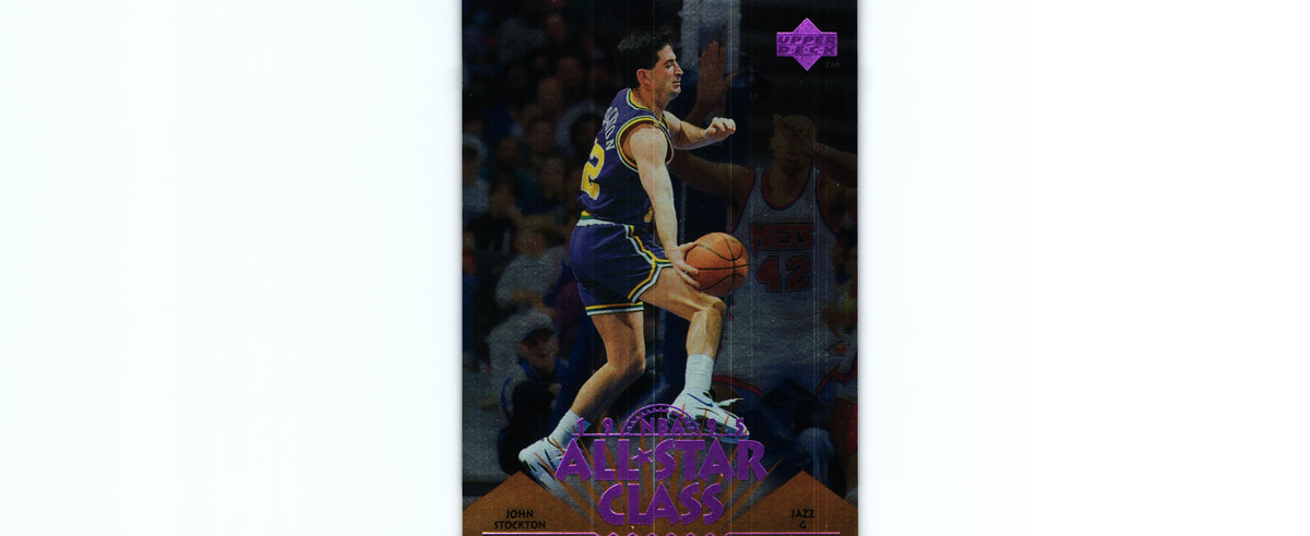 John Stockton 1995 Upper Deck AS23, Utah Jazz