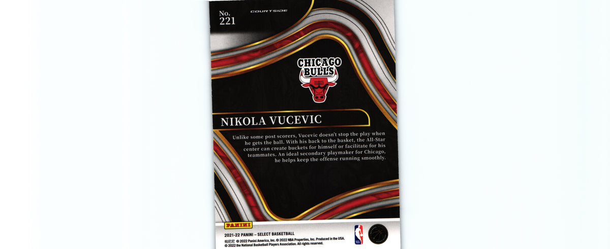 Nikola Vucevic 2021 Select #221, Bulls