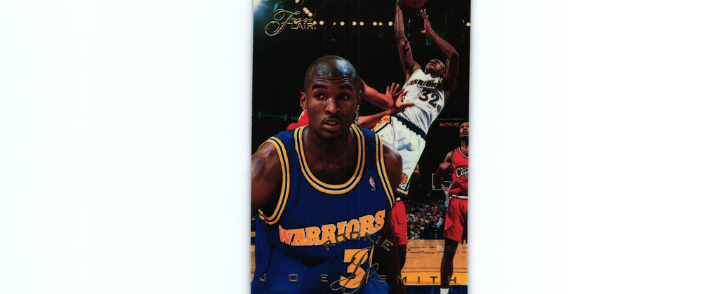 Joe Smith 1996 Fleer Skybox #218, Warriors