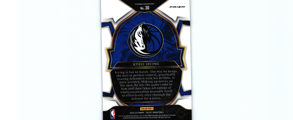 Kyrie Irving 2022 SILVER Select #30, Mavericks