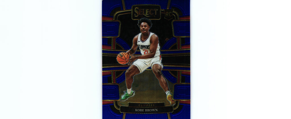 Kobe Brown 2023 BLUE Select #79 RC, Clippers