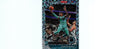 Jalen McDaniel 2019 SILVER LASER Hoops #246 RC, Hornets