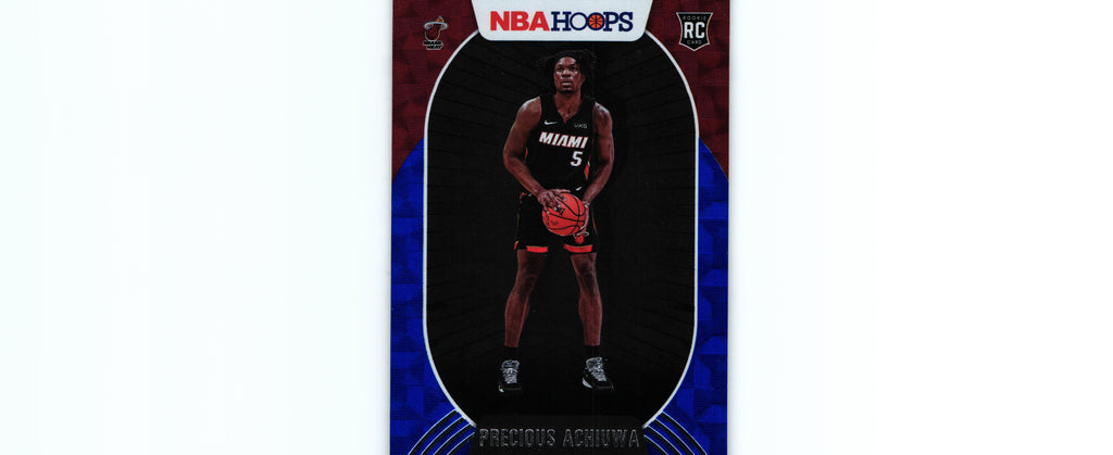 Precious Achiuwa 2020 HYPER BLUE Hoops #210 RC, Miami Heat