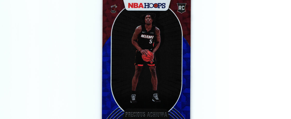 Precious Achiuwa 2020 HYPER BLUE Hoops #210 RC, Miami Heat