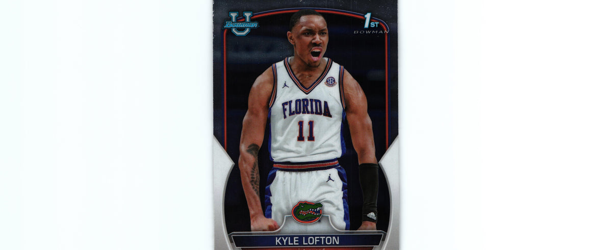 Kyle Lofton 2022 Bowman #18, Florida Gators