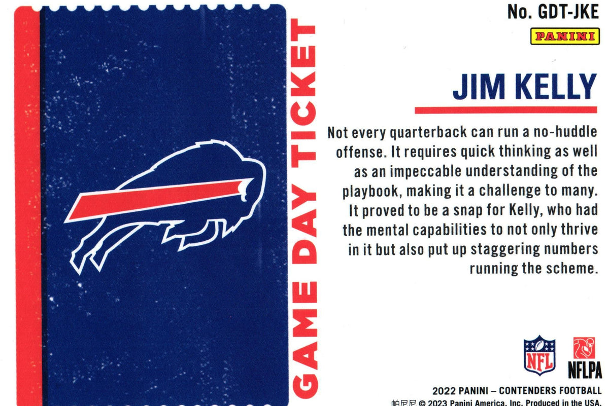 Jim Kelly 2022 EMERALD Contender GDT-JKE
