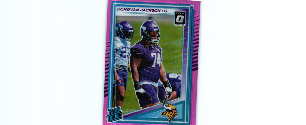 Donovan Jackson 2025 PINK Donruss #381 RC