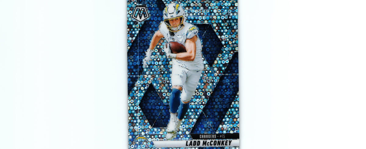 Ladd McConkey 2025 NO HUDDLE SILVER Mosaic #15