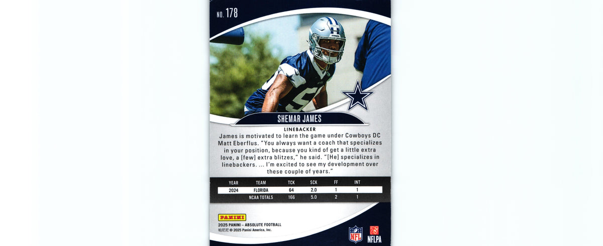 Shemar Jeames 2025 GREEN Absolute #178