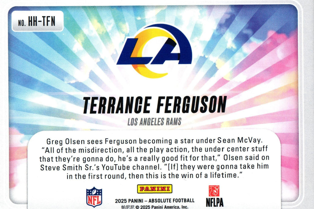 Terrance Ferguson 2025 Absolute HH-TFN RC