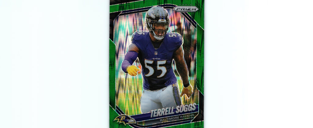 Terrell Suggs 2025 GREEN FLASH Prizm #93