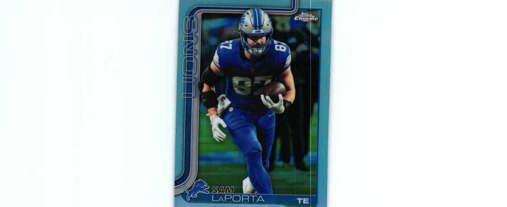 Sam LaPorta 2025 REFRACTOR Topps #100