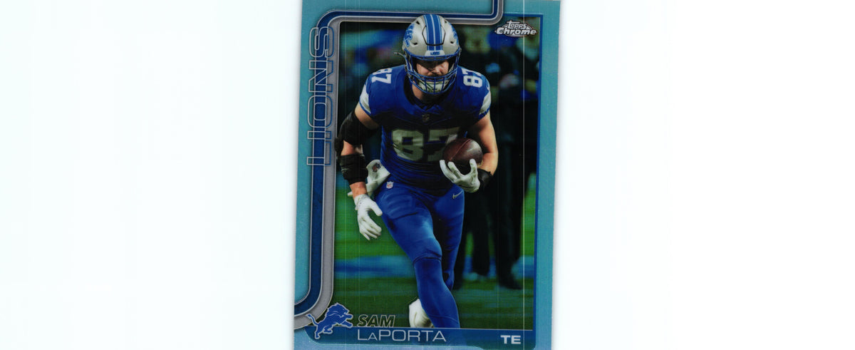 Sam LaPorta 2025 REFRACTOR Topps #100