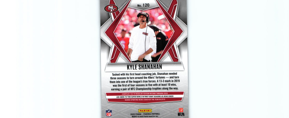 Kyle Shanahan 2025 SILVER MOJO Phoenix #120