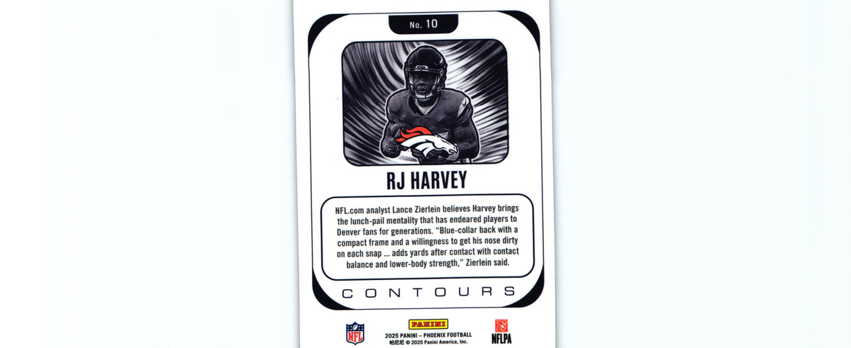 RJ Harvey 2025 Phoenix #10 RC