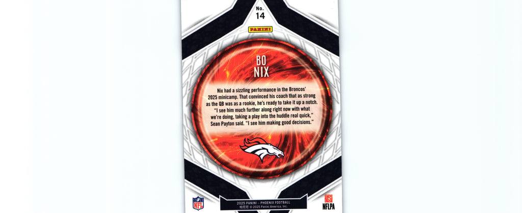 Bo Nix 2025 Phoenix #14