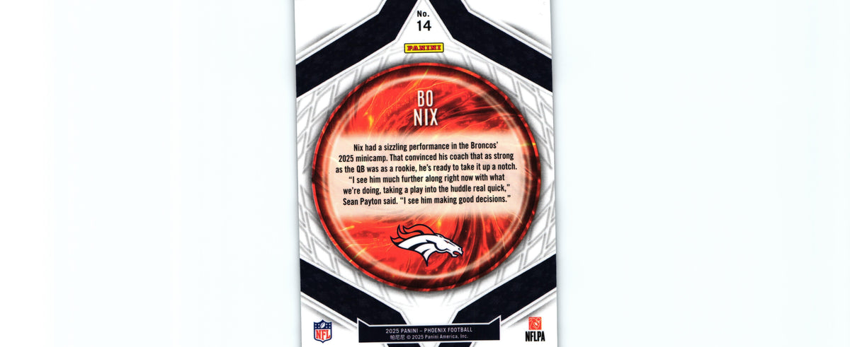 Bo Nix 2025 Phoenix #14