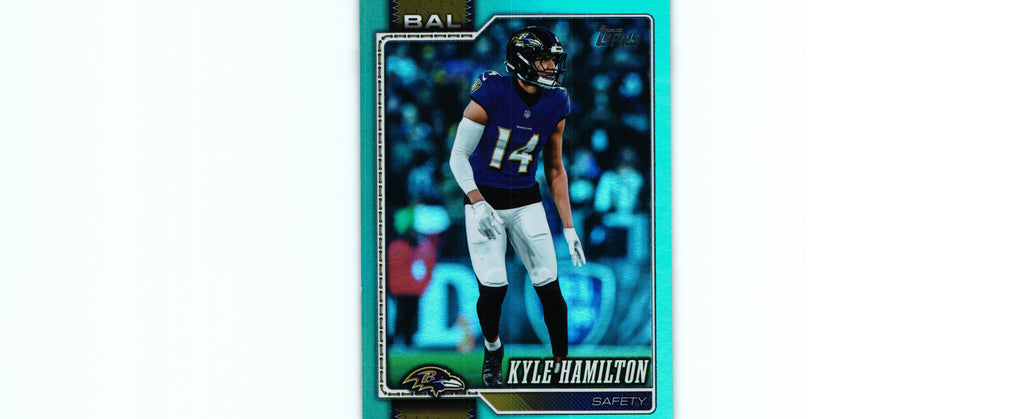 Kyle Hamilton 2026 AQUA Topps #19