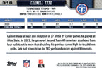 Carnell Tate 2026 Topps #318 RC