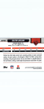 Colston Loveland 2026 Topps #270