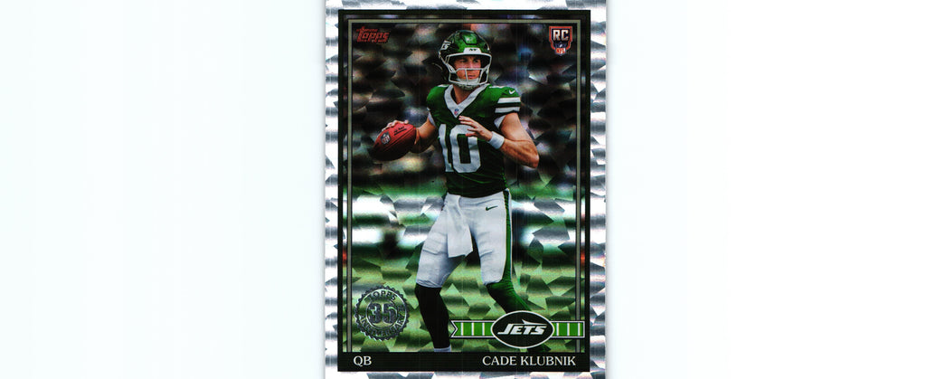 Cade Klubnik 2026 CRACKLE FOIL Topps #91TR-6 RC