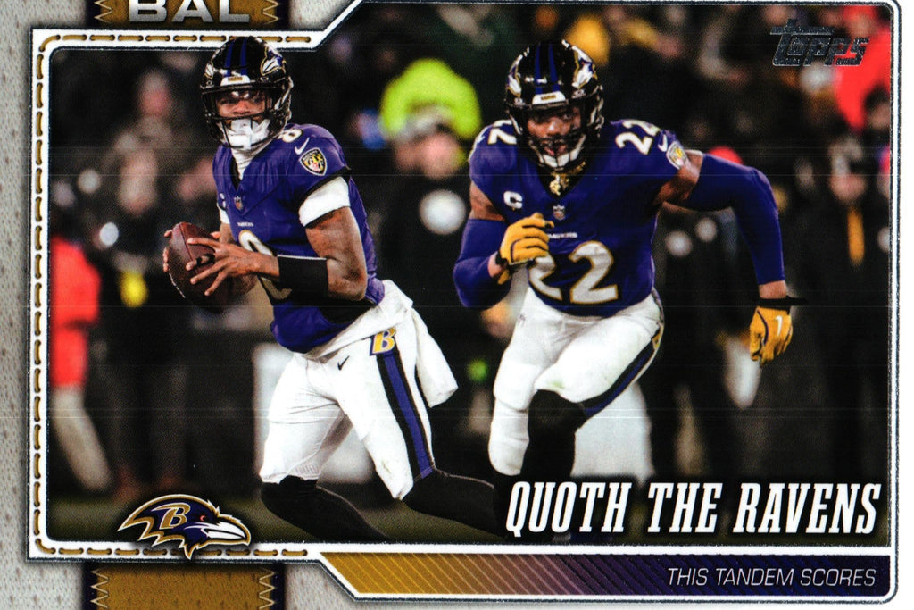 Baltimore Ravens "Combo Card" 2026 Topps #300