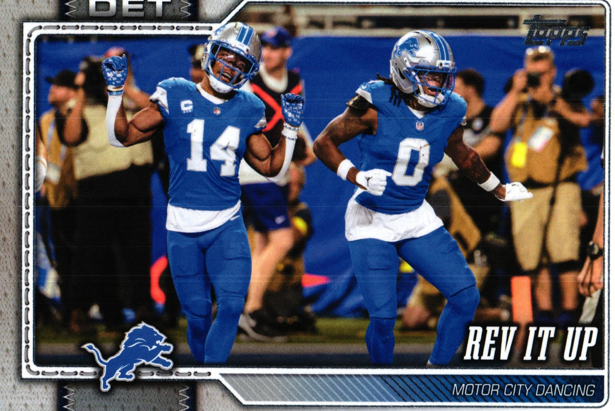 Detroit Lions "Combo Card" 2026 Topps #299