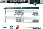 Jacksonville Jaguars "Team Card" 2026 Topps #274