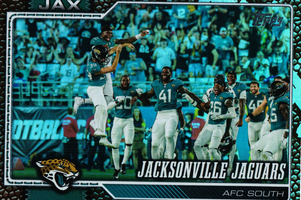 Jacksonville Jaguars "Team Card" 2026 LEATHER Topps #274
