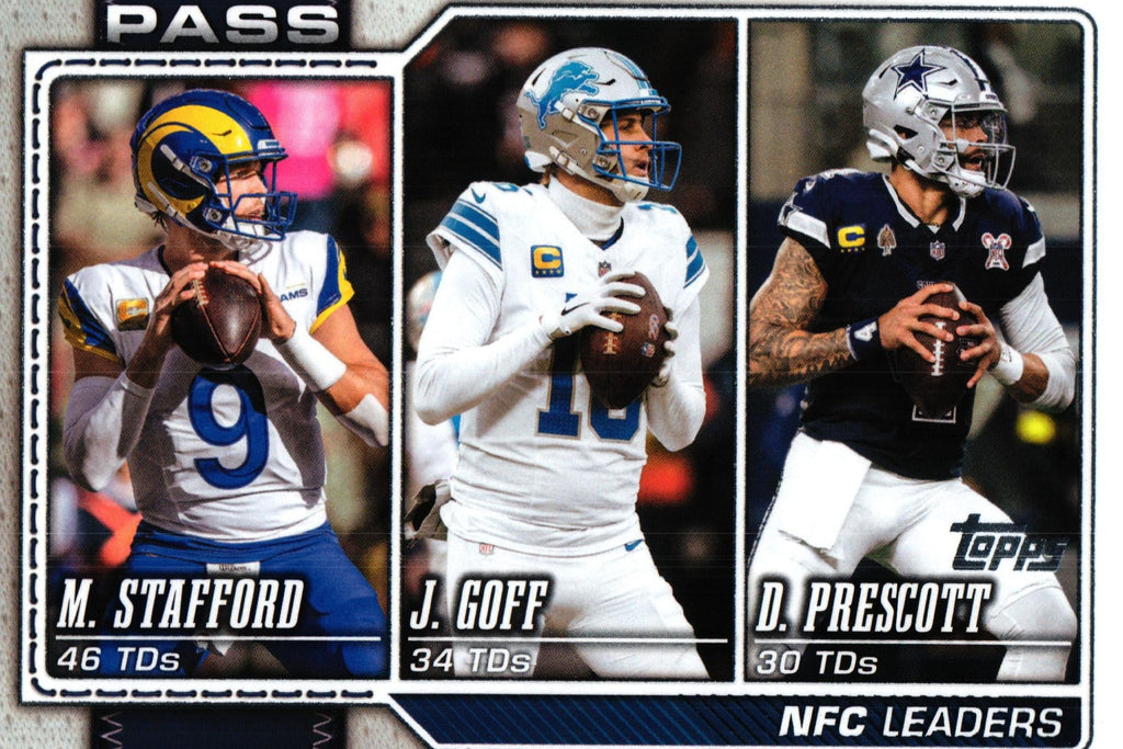 Stafford/Goff/Prescott 2026 Topps #281 "Touchdown Leaders NFC"