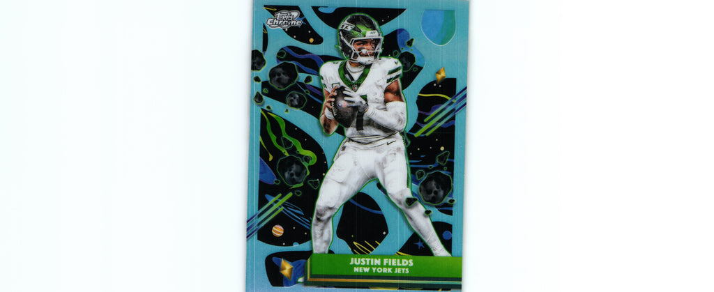 Justin Fields 2025 REFRACTOR Topps #75