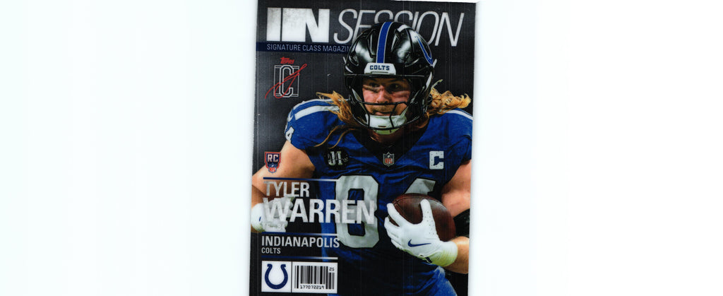 Tyler Warren 2025 Topps IS-9 RC