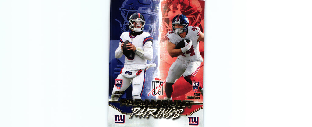 Jaxson Dart/Cam Skattebo 2025 Topps PP-2 RC