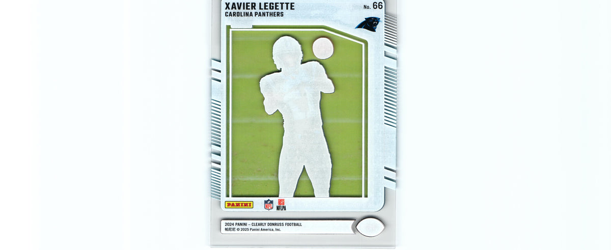 Xavier Legette 2024 Clearly Donruss #66 RC