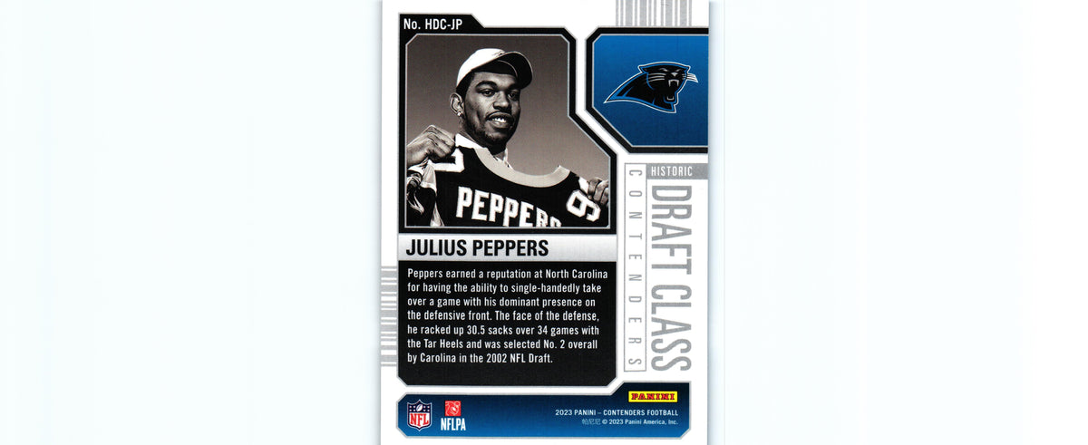 Julius Peppers 20223 RED Contenders HDC-JP