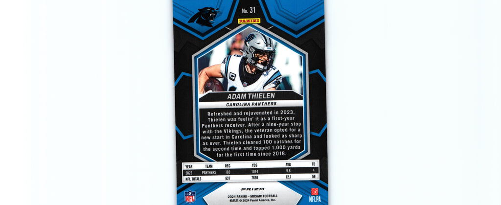 Adam Thielen 2024 CAMO PINK Mosaic #31