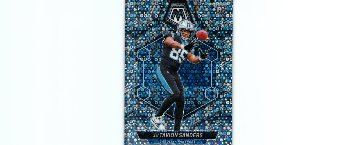 Ja'Tavion Sanders 2024 NO HUDDLE SILVER Mosaic #377 RC