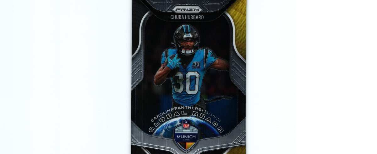 Chuba Hubbard 2025 Prizm #9