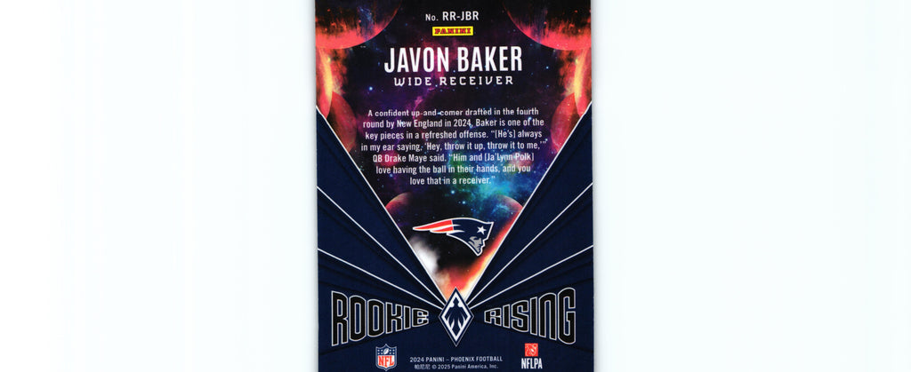 Javon Baker 2024 Phoenix RR-JBR RC