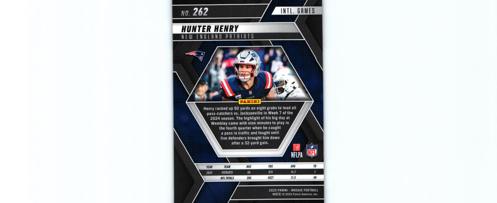 Hunter Henry 2025 Mosaic #262