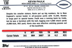 Kevin Faulk 2024 REFRACTOR Topps #130