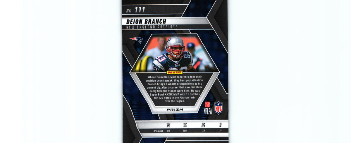 Deion Branch 2025 GREEN Mosaic #111