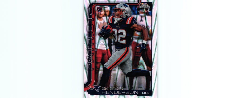 TreVeyon Henderson 2025 RAY WAVE Topps #328 RC