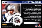 Adam Vinatieri 2024 GREEN Zenith #68