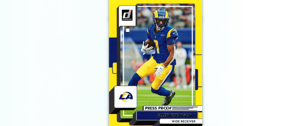 Allen Robinson 2022 PRESS PROOF YELLOW Donruss #76