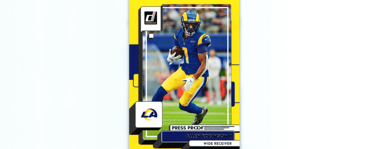 Allen Robinson 2022 PRESS PROOF YELLOW Donruss #76