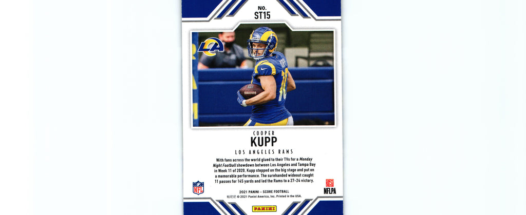 Cooper Kupp 2021 Score ST15