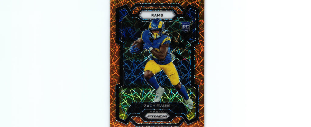 Zach Evans 2023 ORANZE LAZER Prizm #359 RC