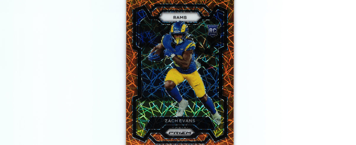 Zach Evans 2023 ORANZE LAZER Prizm #359 RC